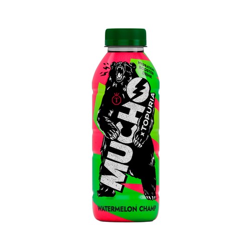 MUCHO X TOPURIA Bebida isotónica watermelon 50 cl.
