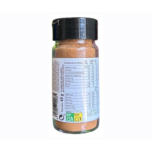 TOQUE Sazonador chai latte 45 gr.