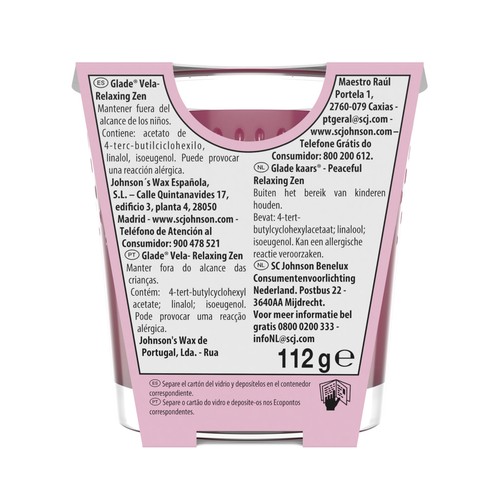 GLADE Vela relax 112 g
