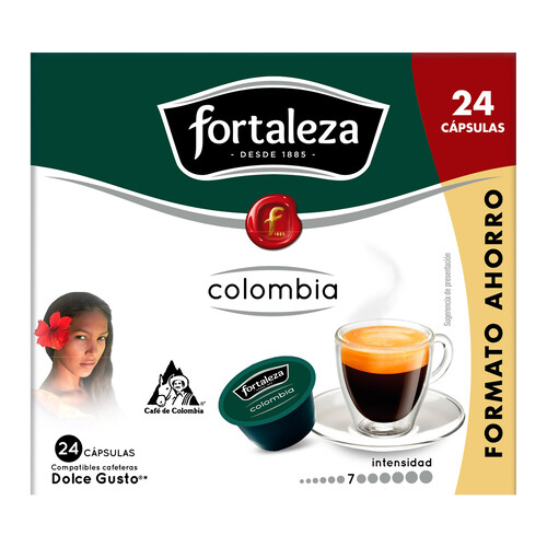 FORTALEZA Café en cápsulas Colombia I10, 24 uds. 