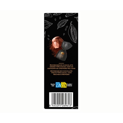 NESTLÉ Bombones dark 70 % 142 gr.