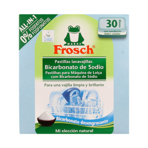 FROGGY Detergente en pastillas para lavavajillas FROGGY ECOLÓGICO 30 uds.