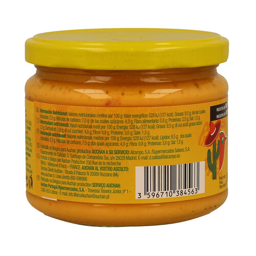 PRODUCTO ALCAMPO Salsa de queso PRODUCTO ALCAMPO 300 g.