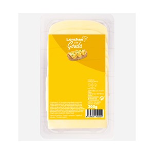TGT Lonchas Preparadas con Queso Gouda 200 G.
