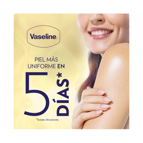 VASELINE Gluta-hya Sérum corporal antimanchas, para una piel luminosa y uniforme 200 ml.