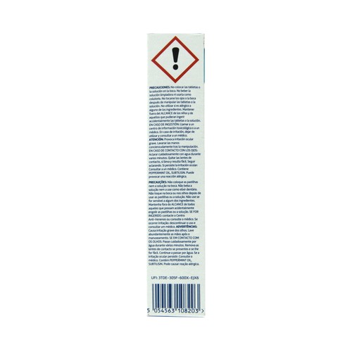 POLIDENT Pastillas limpiadoras diarias de prótesis dentales POLIDENT Crystal clear 30 uds.