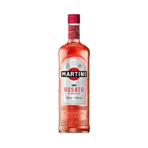 MARTINI Vermouth rosado (rosato) botella 1 l.