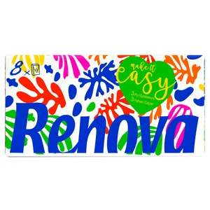 RENOVA Pañuelos de celulosa Easy RENOVA 8 uds.