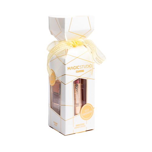 MAGIC STUDIO Diamond full face Caja con productos de maquillaje.