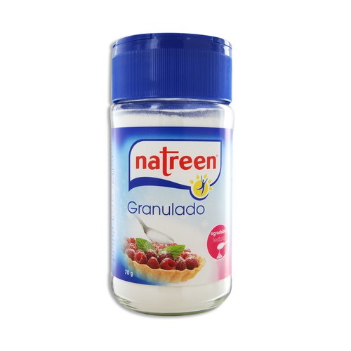 NATREEN Edulcorante granulado de mesa a base de Aspartamo 70 gr,