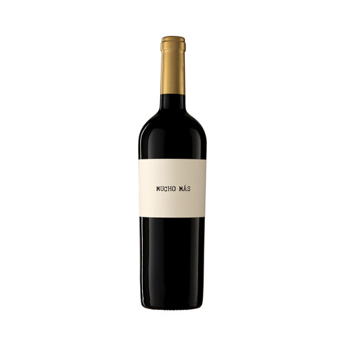 Vino tinto con IGP Vinos de la Tierra de Castilla MUCHO MÁS botella de 75 cl.
