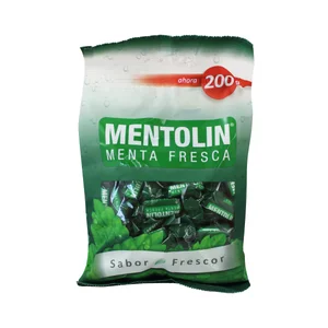 MENTOLIN Caramelos de menta fresca 200 g.