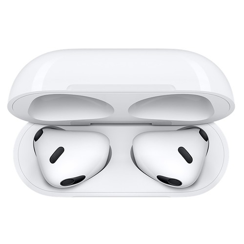 Auriculares bluetooth tipo intrauditivo APPLE Airpods (3rd Generation), control táctil, alcance 10m, autonomía hasta 30h con estuche.