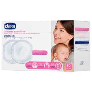 CHICCO Discos de lactancia absorbentes antibacterias CHICCO 60 uds.