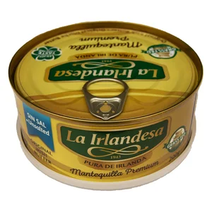 LA IRLANDESA Mantequilla sin sal premium pura de Irlanda, lata 200 g.