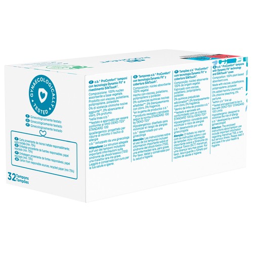 O.B. Pro comfort Tampones normal 32 uds.