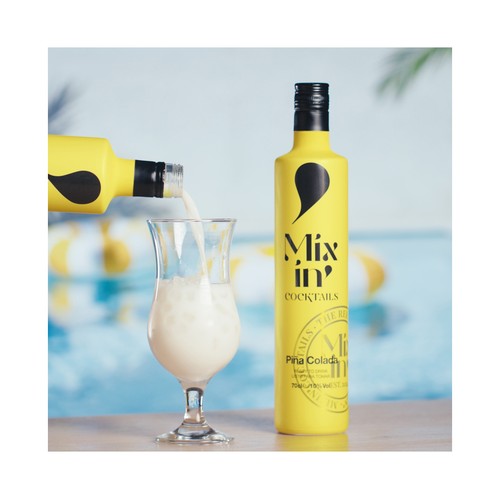 MIXIN´ COCKTAILS Piña colada lista para tomar botella 70 cl.