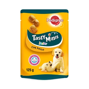 PEDIGREE Snack para perros junir PEDIGREE tasty minis 130 g.