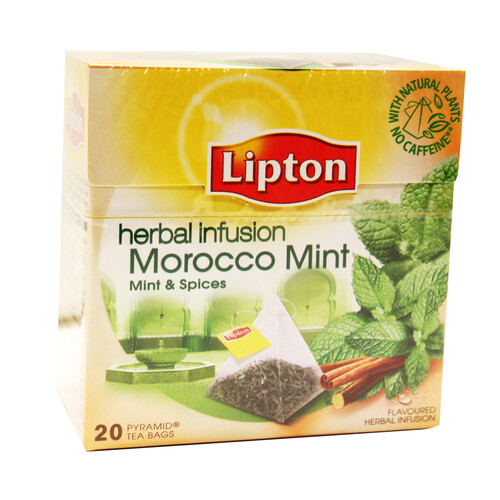 Infusión Morocco (escaramujo aromatizado con canela, hierbabuena y especias) LIPTON 20 uds.