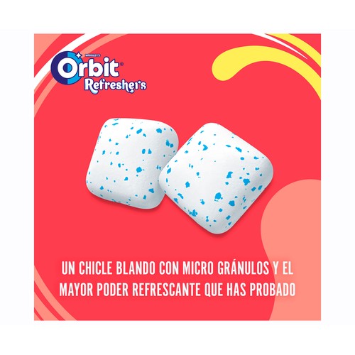 ORBIT Chicle de fresa y limón 7 uds 15,6 grs.