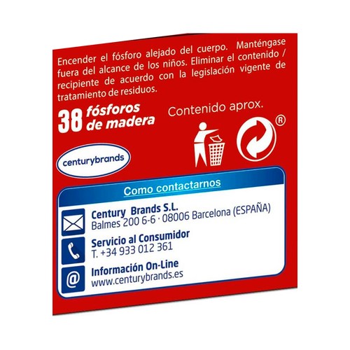 MAGIC Cerillas fósforos pequeños pack 10 cajas.