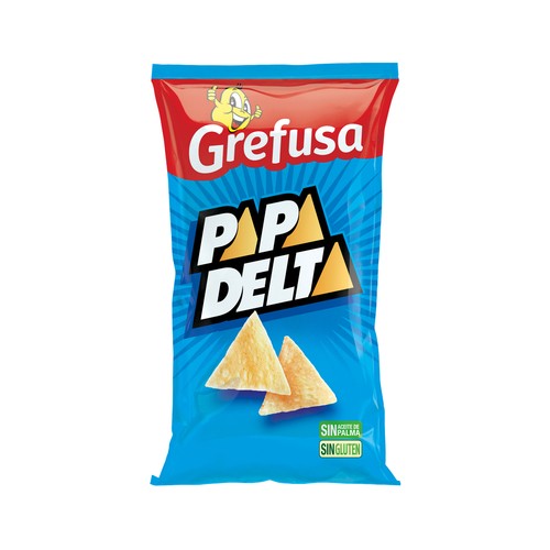 GREFUSA Snack de patata Papadelta Original, bolsa 73 gr.