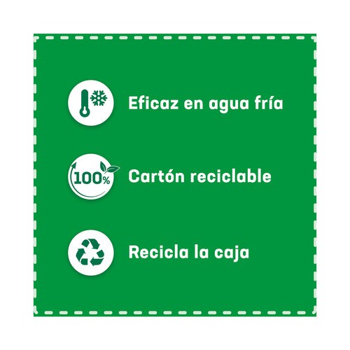 WIPP EXPRESS Detergente en polvo WIPP EXPRESS 33 dosis.