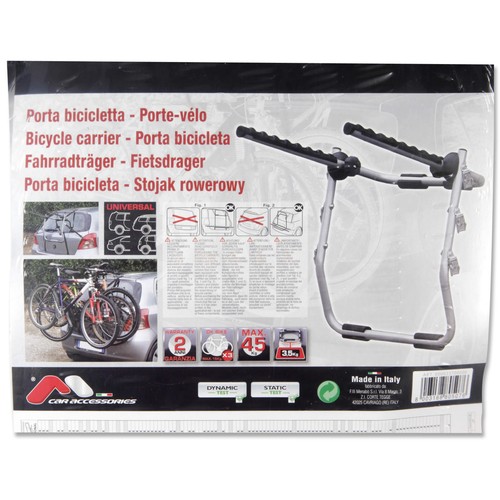 Portabicicletas trasero univeresal, compatible hasta con 3 bicicletas CAR ACCESORIES Biki.
