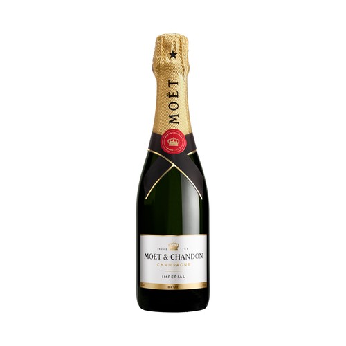 MOËT & CHANDON Champagne brut imperial elaborado en Francia benjamín 37.5 cl.