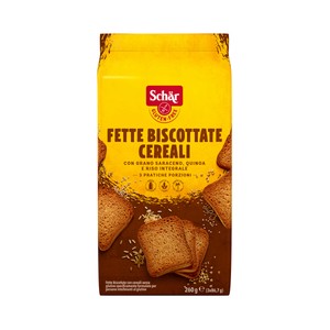 SCHÄR Biscottes de cereales sin gluten SCHAR 250 gr,