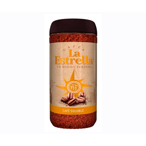 Café soluble natural LA ESTRELLA 200 g.