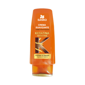 Imagen de SANKO Crema suavizante hidratante, reparadora y revitalizante con Keratina SANKO 400 ml.