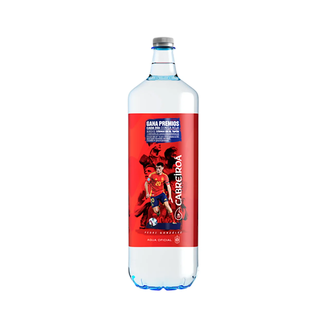 Agua mineral botella de 2 l.