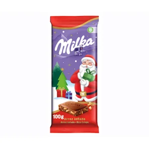 MILKA Chocolate con leche navidad 100 g.