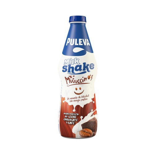 PULEVA Milk shake muuuccinos Batido de chocolate y café 1 l.
