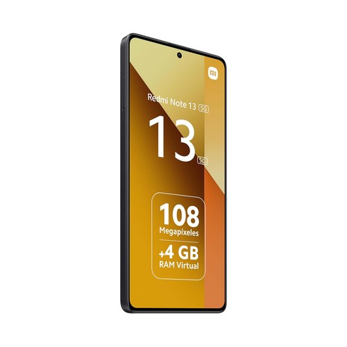 XIAOMI Redmi Note 13 5G negro, 256GB + 8GB Ram, móvil 16,9cm (6,67").