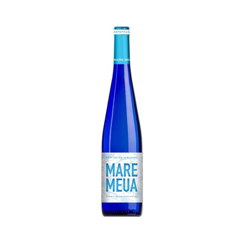 Vino blanco aguja semidulce afrutado MARE MEUA botella de 75 cl.