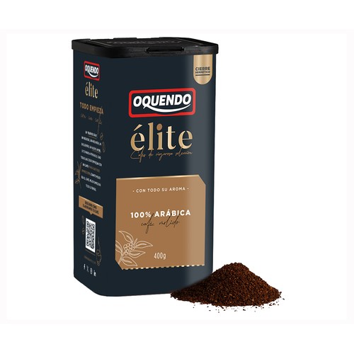 OQUENDO Café molido natural arábica 100 % 400 g.