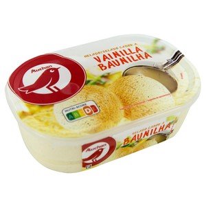 Auchan Tarrina de Helado con Sabor a Vainilla 1 L. Producto Alcampo 1000 ML