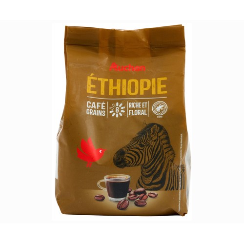 PRODUCTO ALCAMPO Café en grano origen etiopía 500 gr.