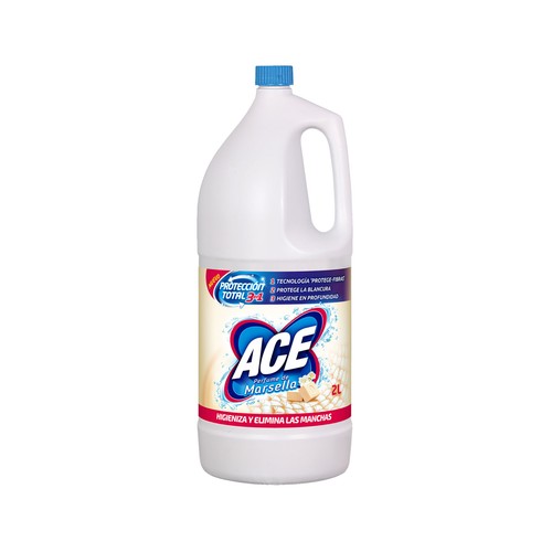 Lejía perfumada con jabón de Marsella ACE 2 l.
