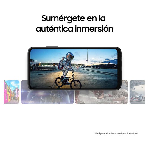 SAMSUNG Galaxy A05s verde, 64GB + 4GB Ram, pantalla 17cm (6,7"). SM-A057GLGUEUB