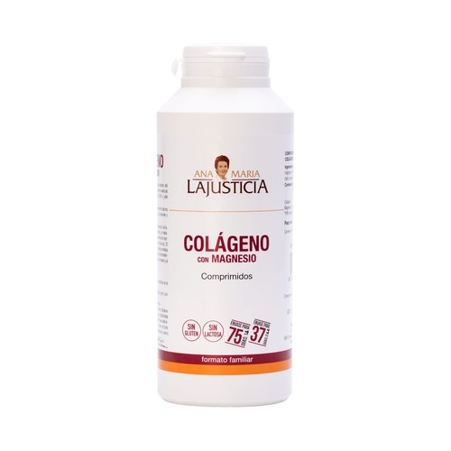 ANA MARIA LAJUSTICIA® Complemento alimenticio a base de colágeno con magnesio 450 comprimidos.