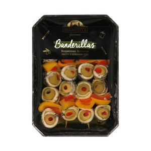 Imagen de BELMONTE Banderillas con boquerones BELMONTE 2350 gr.