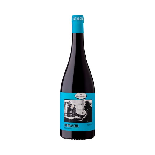 CONTRASEÑA Tinto Monastrell 0% alcohol botella 75 cl.