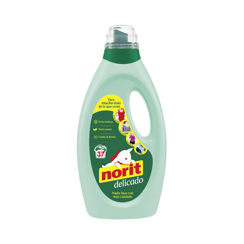 Detergente máquina ropa delicada NORIT 1125 ml