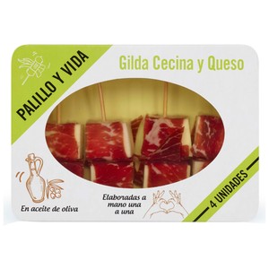 Imagen de BOKEO Gilda cecina y queso 130 gr.