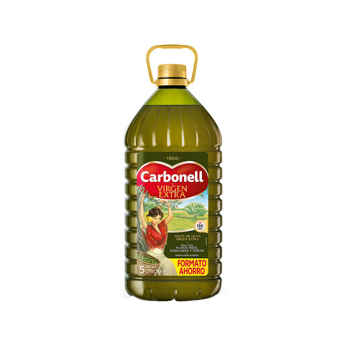 CARBONELL Aceite de oliva virgen extra garrafa de 5 l.