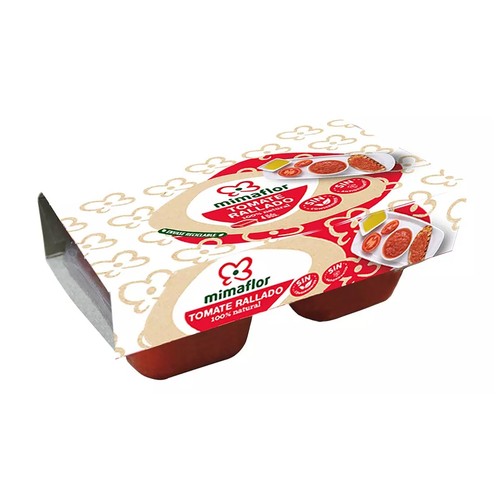 MIMAFLOR Tomate rallado 4 x 50 g.