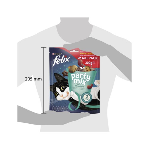 FELIX Snacks gatos Party Mix PURINA FÉLIX 200 g.